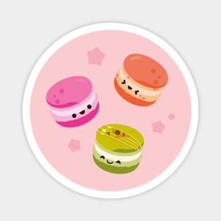 Happy macarons Magnet